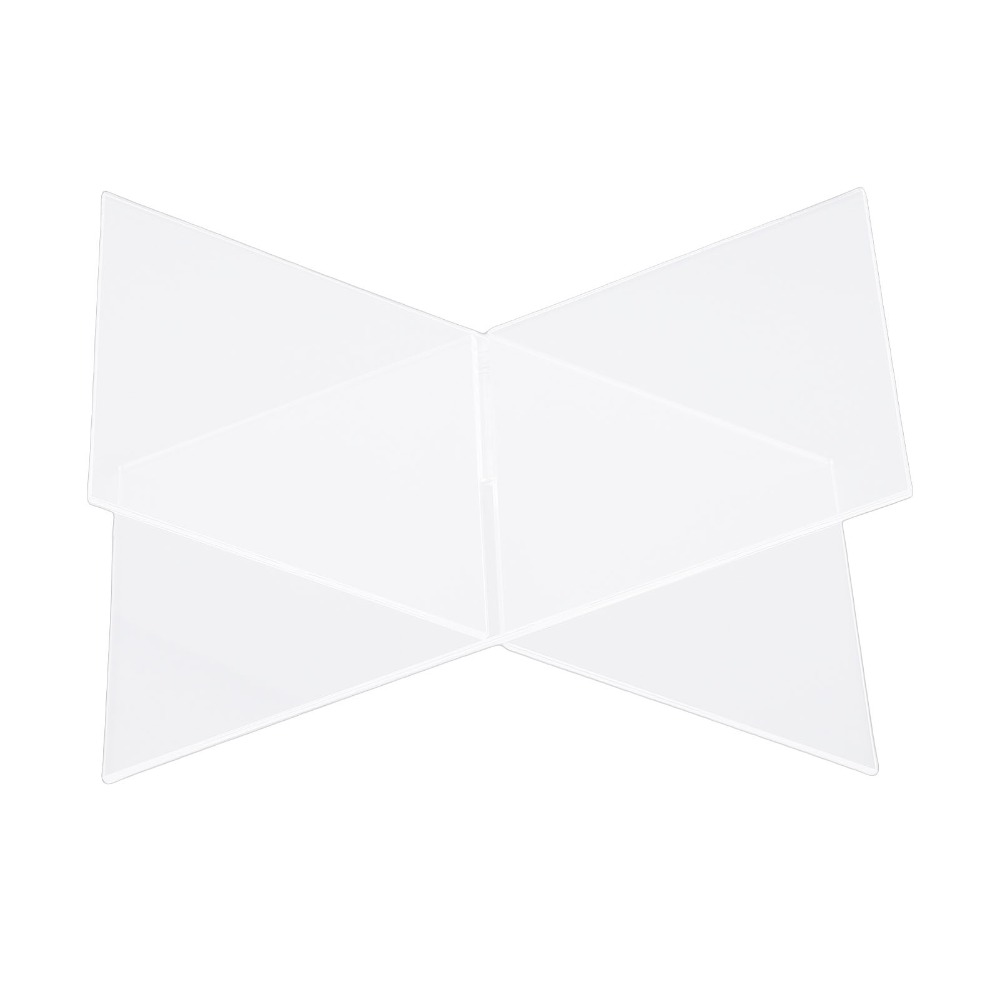1set X-Shaped Design Acrylic B - огляд і ціна Clear Acrylic Book Stand Holder