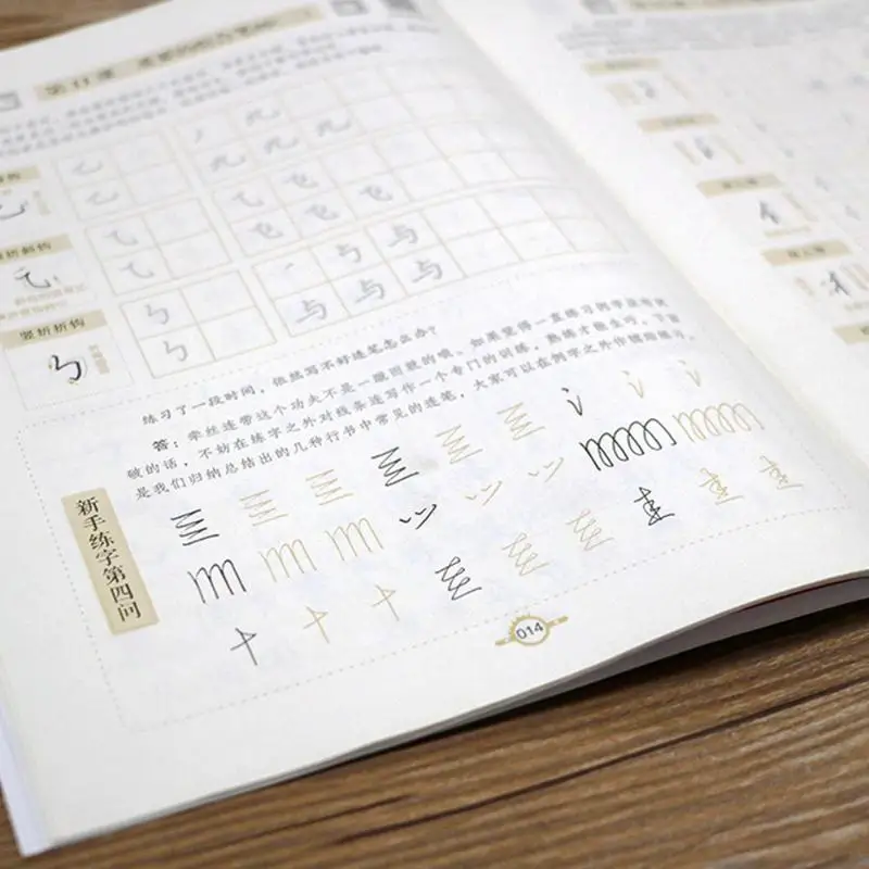 Tian Yingzhang Hard Pen Practi - огляд і ціна Chinese Calligraphy Practice Book