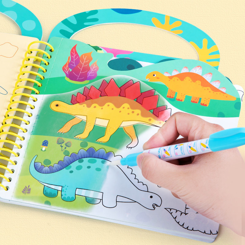 Magic Water Drawing Book for K - огляд і ціна Reusable Water Magic Coloring Book