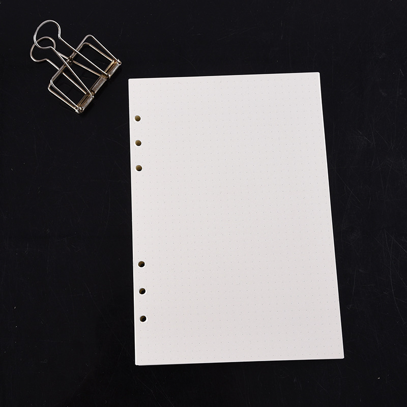 A5 A6 A7 Black Craft White  Lo - огляд і ціна A5 Spiral Dotted Grid Notebook