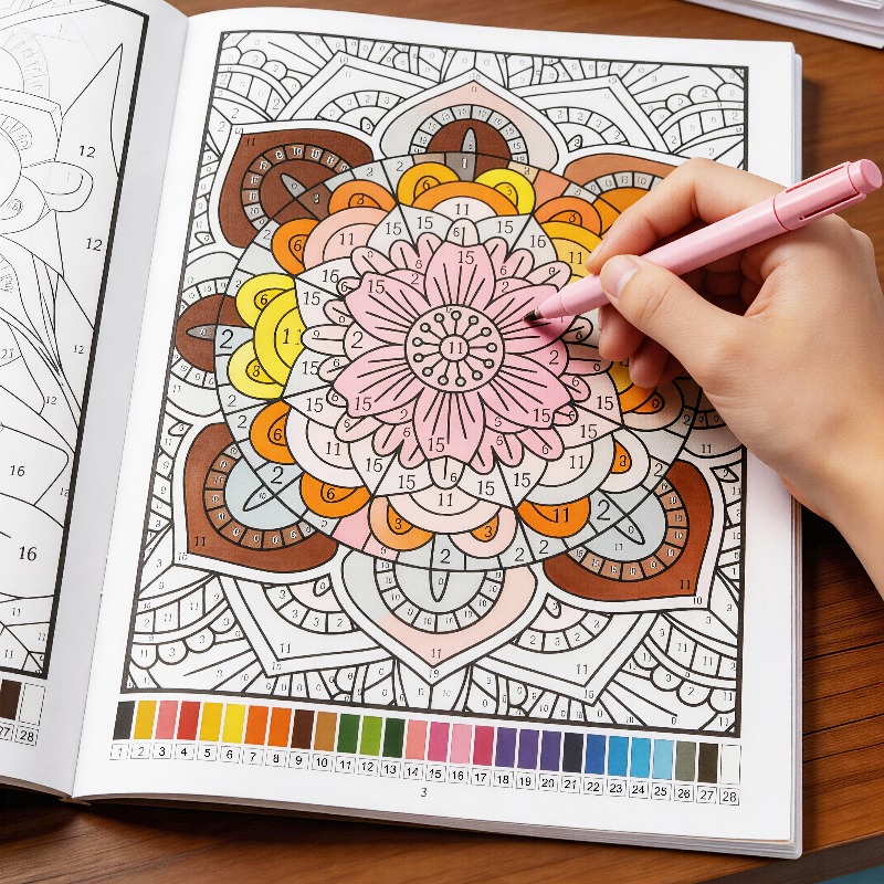 Adult Animal/plant Coloring St - огляд і ціна Adult Coloring Book Stress Relief