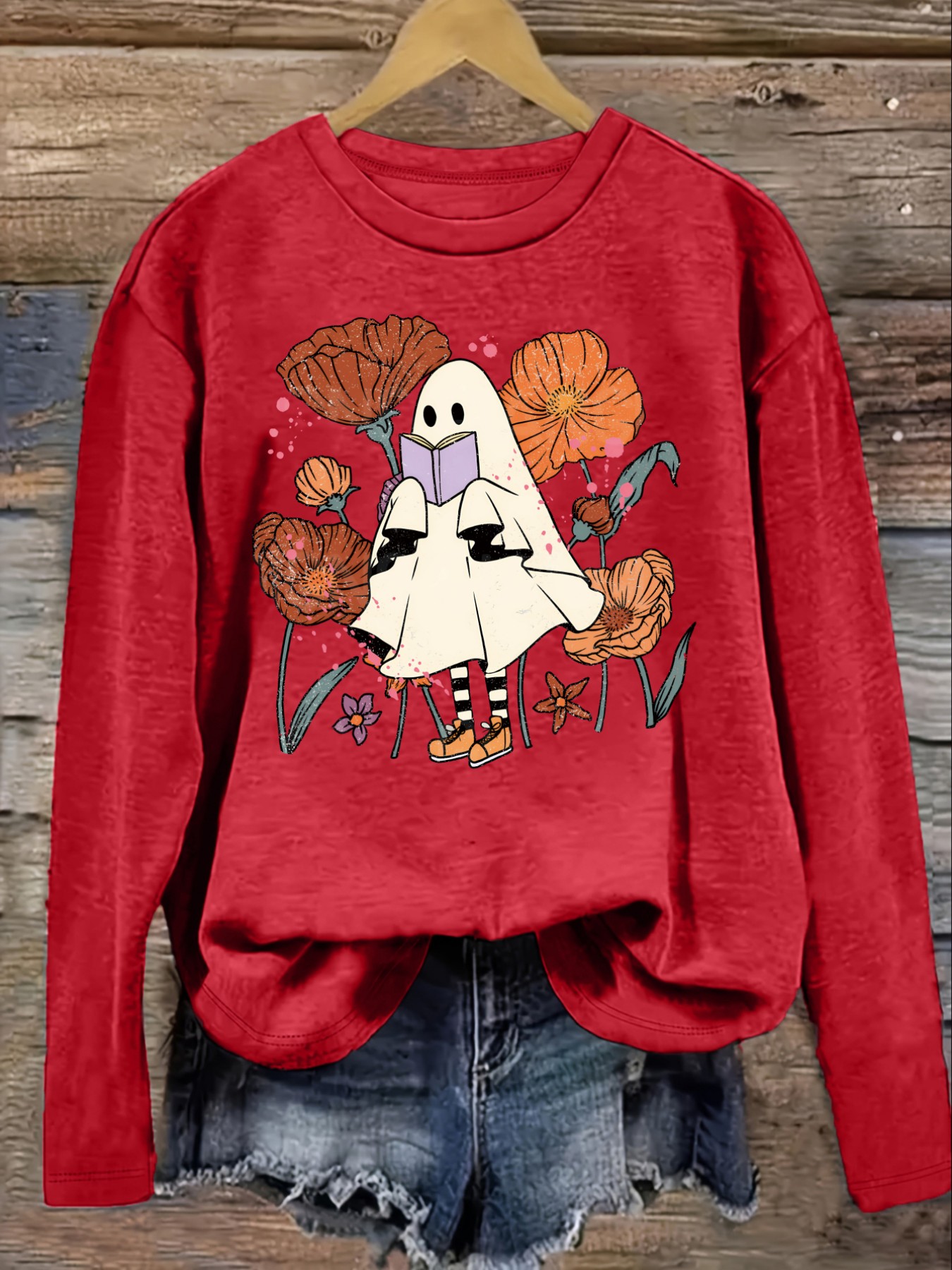 Women's Casual Long Sleeve Cre - огляд і ціна Books