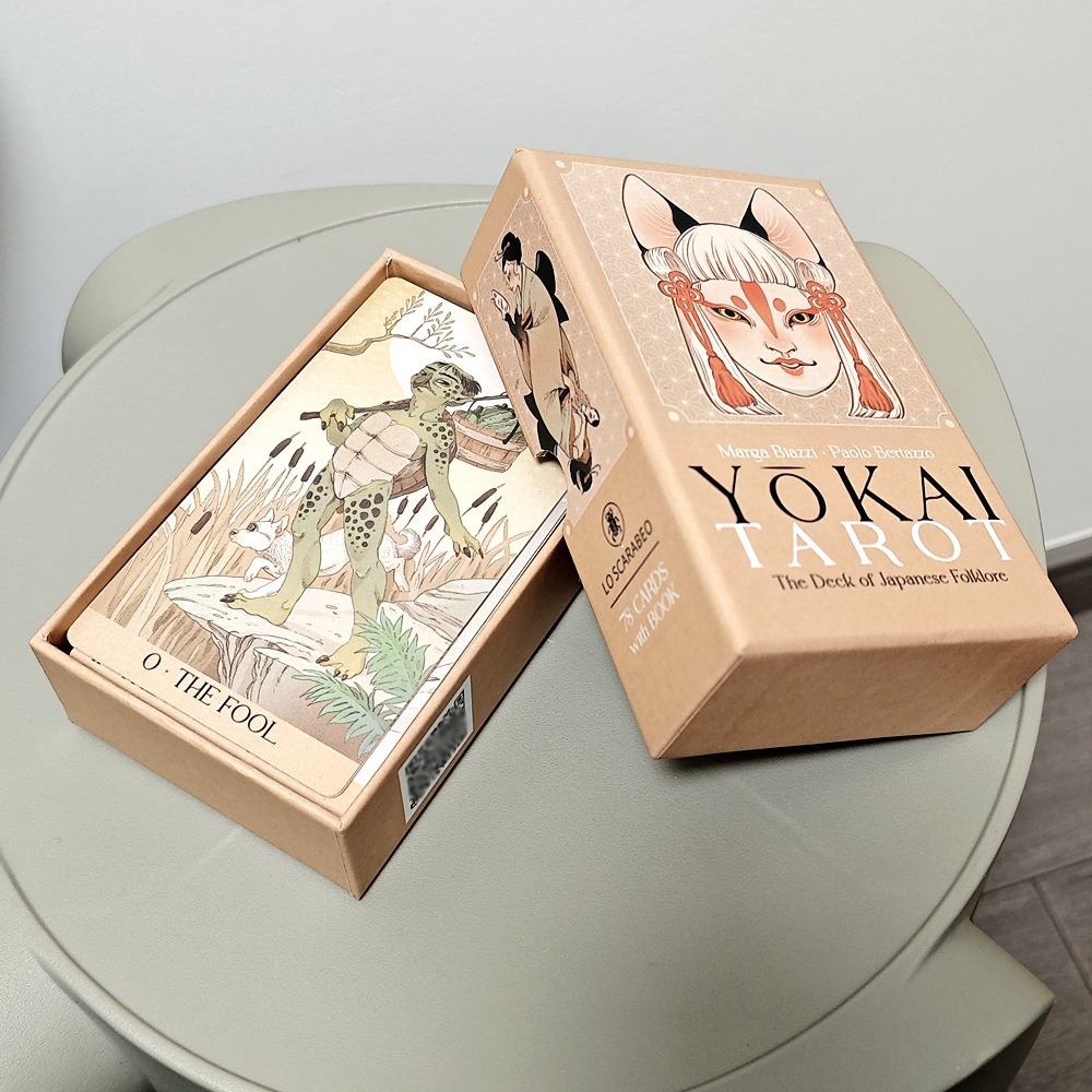 Yokai Tarot Cards 78Pcs Japane - огляд і ціна Tarot Deck With Guidebook